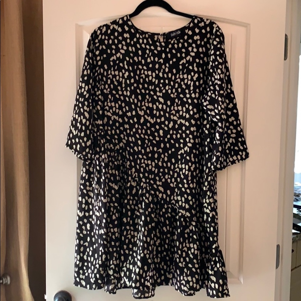 Black and Cream Fab’rik Dress